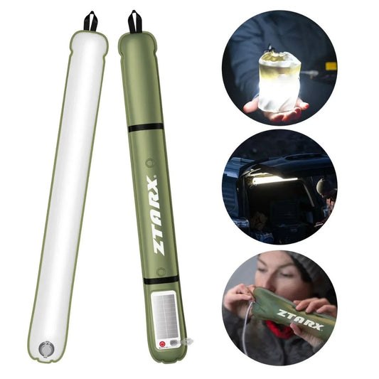 👉 LAMPARA LED INFLABLE MULTIUSOS 👌(90cm de largo)