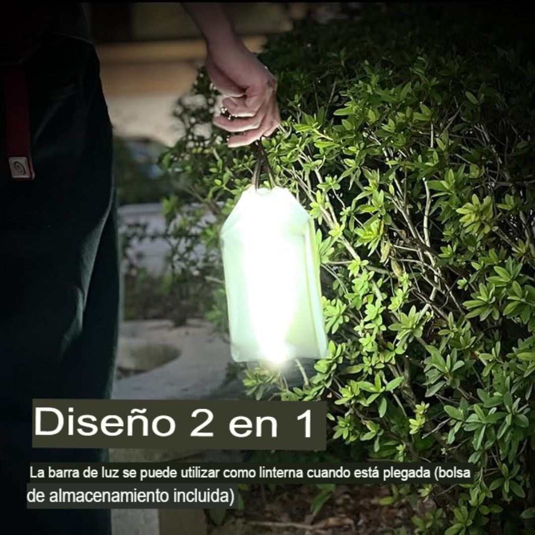 👉 LAMPARA LED INFLABLE MULTIUSOS 👌(90cm de largo)