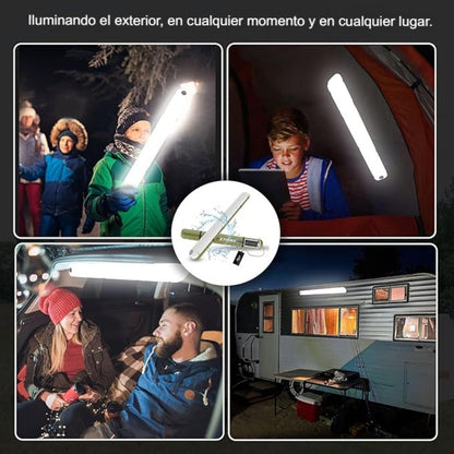 👉 LAMPARA LED INFLABLE MULTIUSOS 👌(90cm de largo)