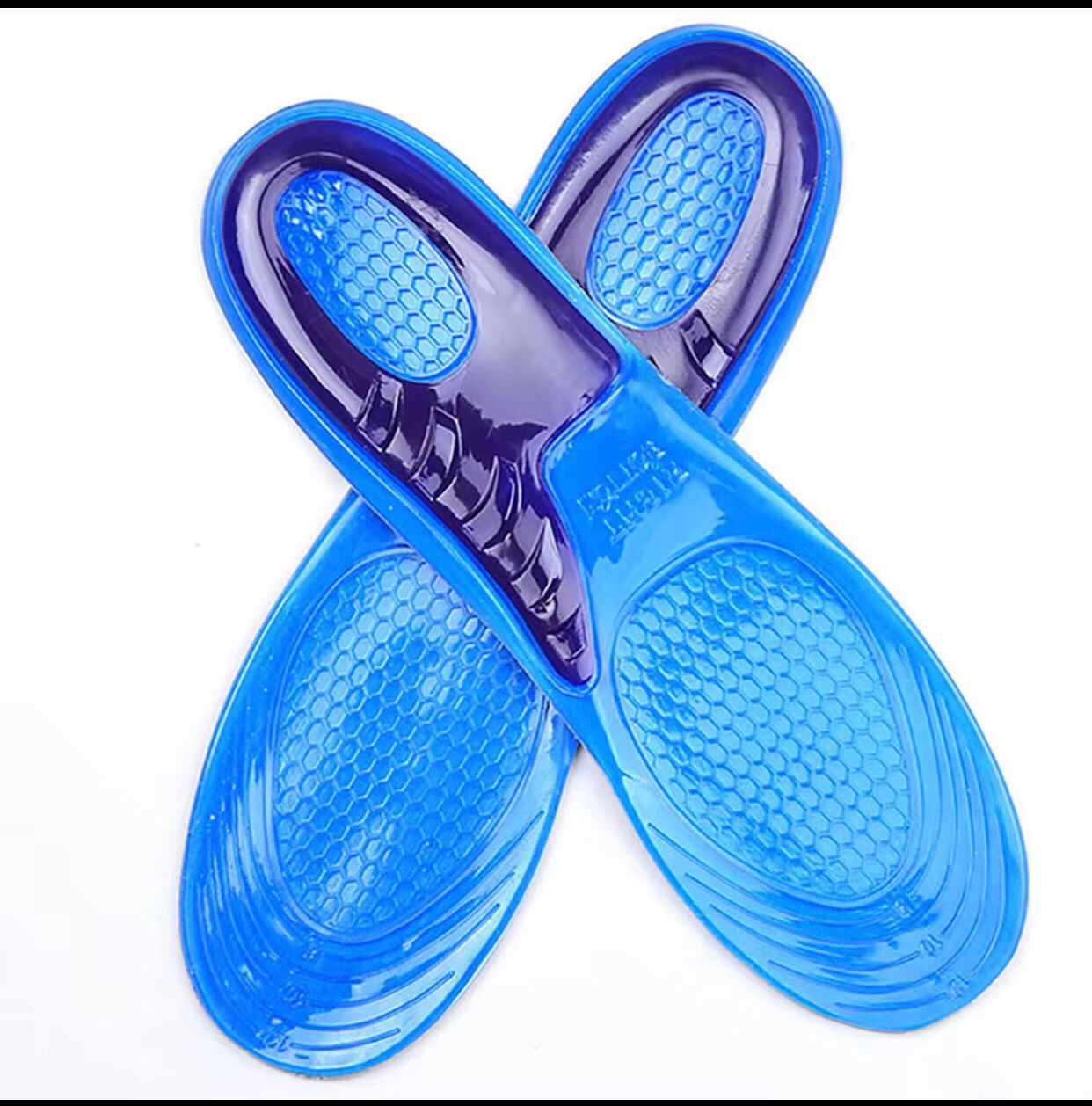 👀 2 PARES PLANTILLAS ORTOPEDICAS EN GEL 👌